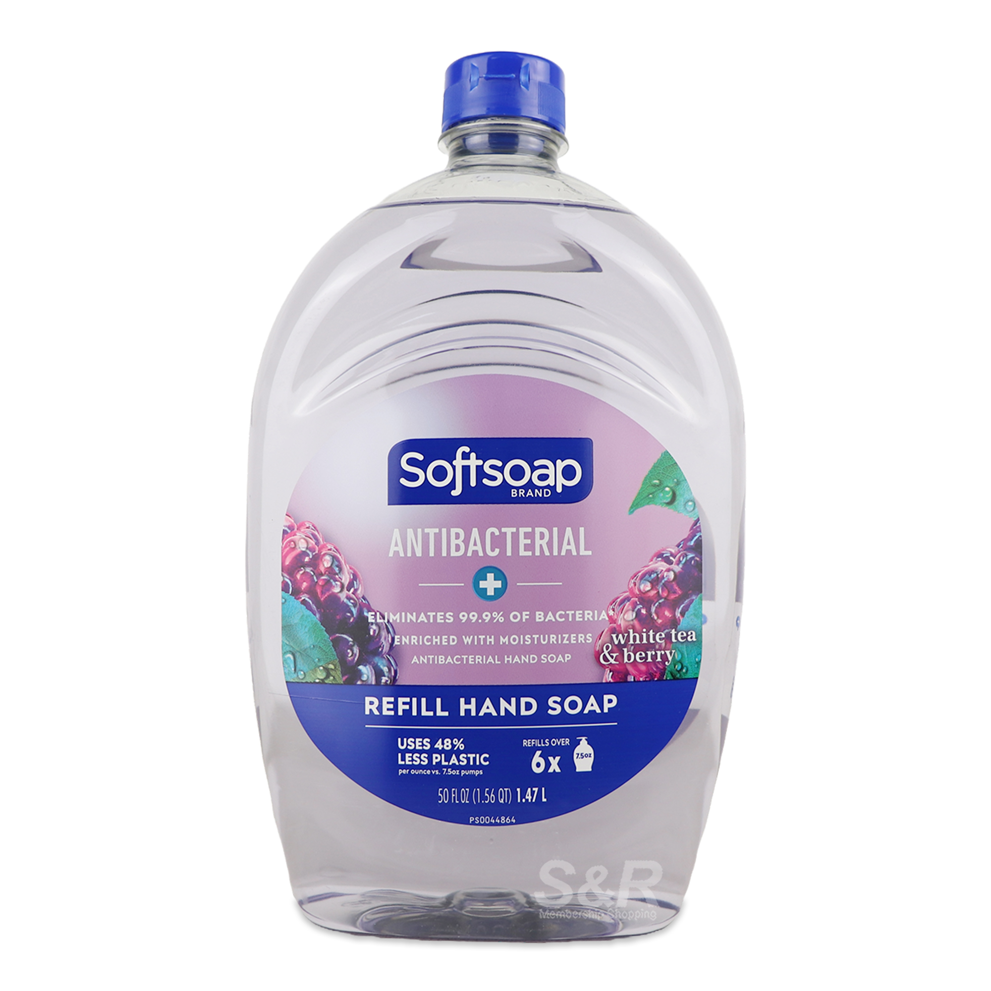 Softsoap Antibacterial Refill Hand Soap White Tea and Berry 1.47L